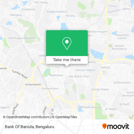 Bank Of Baroda map