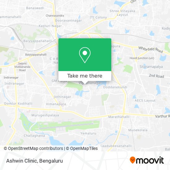 Ashwin Clinic map