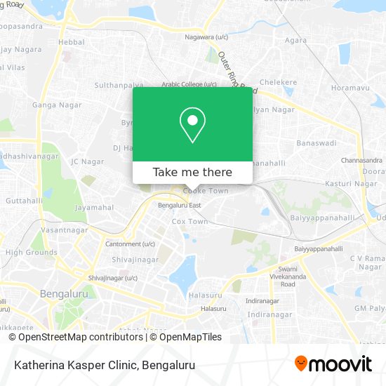 Katherina Kasper Clinic map