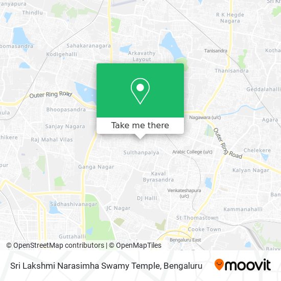 Sri Lakshmi Narasimha Swamy Temple map
