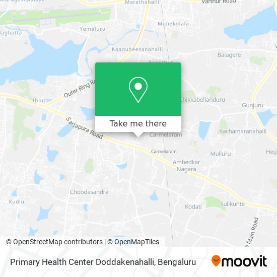 Primary Health Center Doddakenahalli map