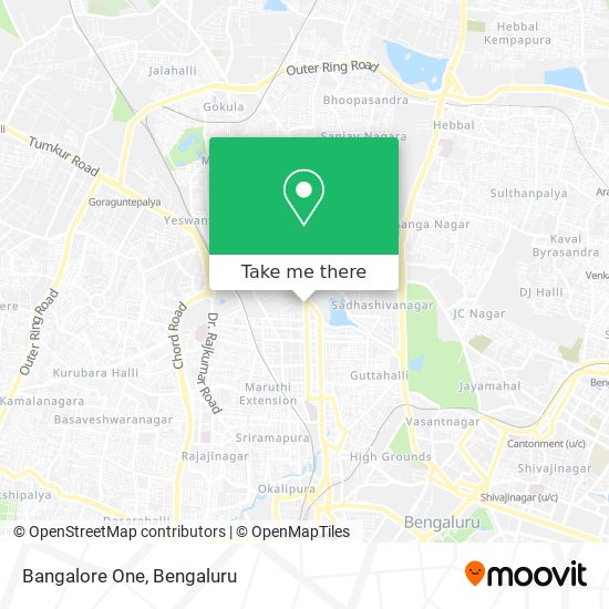 Bangalore One map