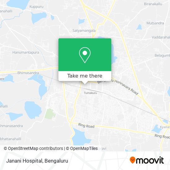 Janani Hospital map