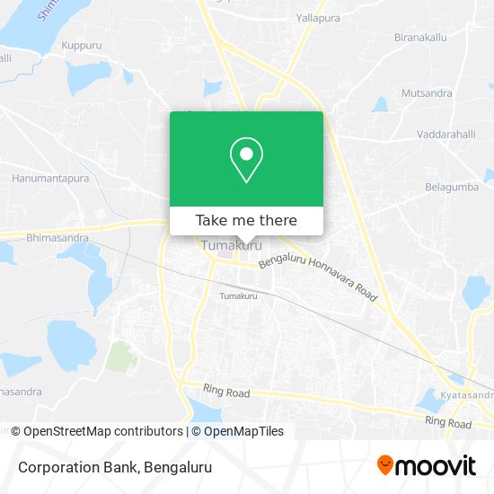 Corporation Bank map