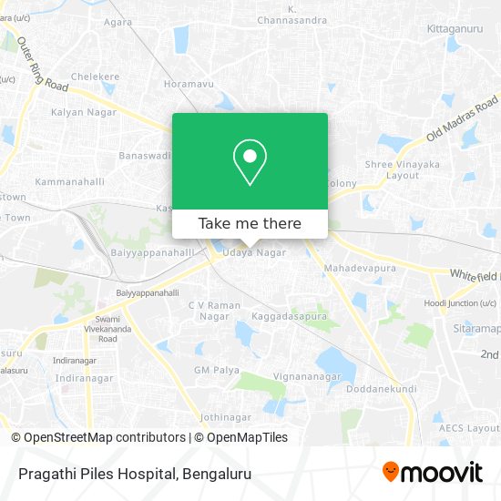 Pragathi Piles Hospital map