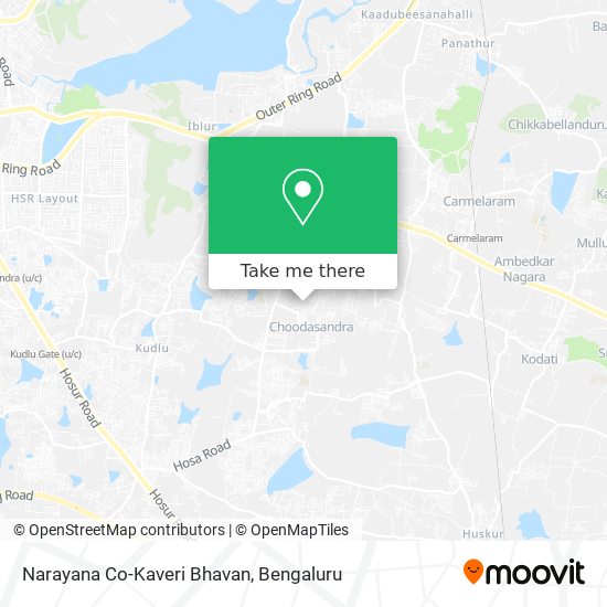 Narayana Co-Kaveri Bhavan map