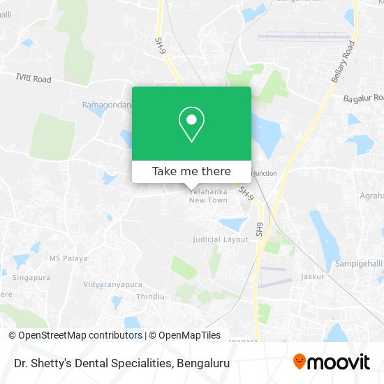 Dr. Shetty's Dental Specialities map