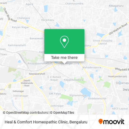 Heal & Comfort Homeopathic Clinic map