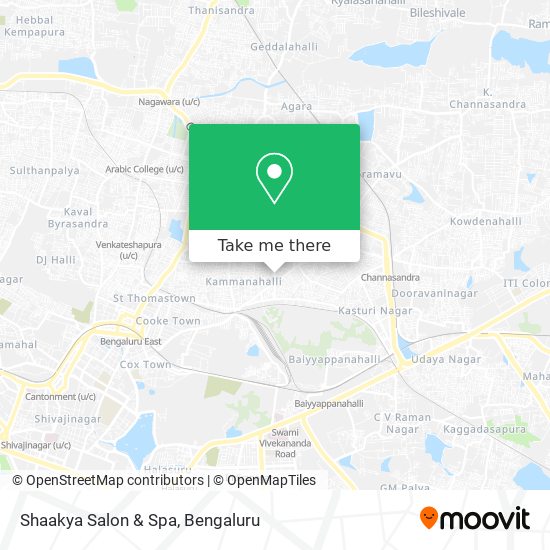 Shaakya Salon & Spa map