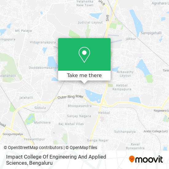 Impact College Of Engineering And Applied Sciences map
