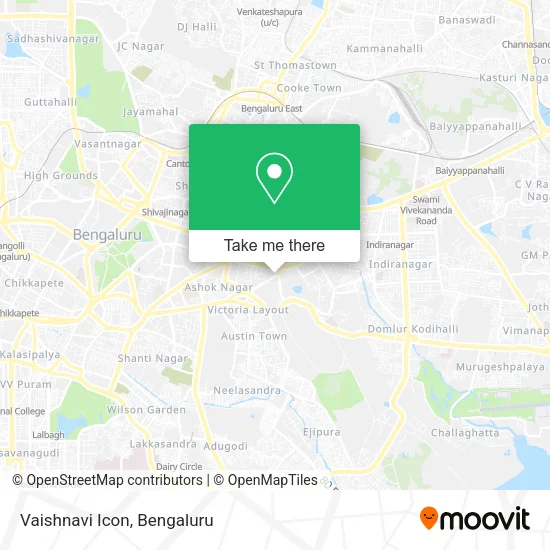 Vaishnavi Icon map