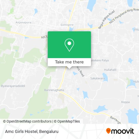 Amc Girls Hostel map