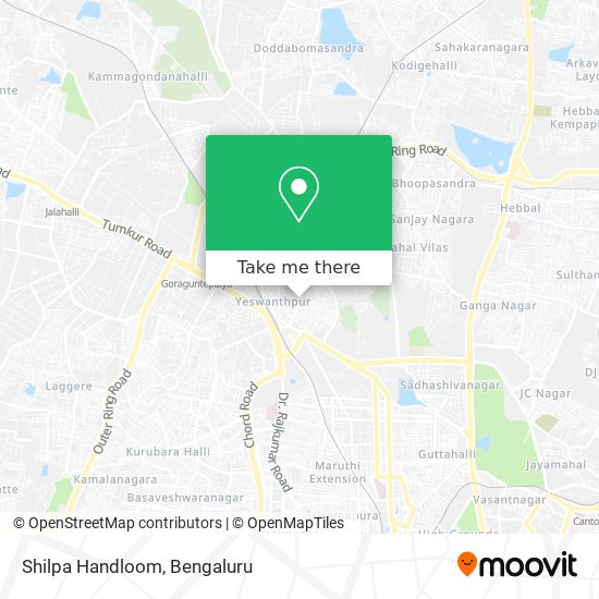 Shilpa Handloom map