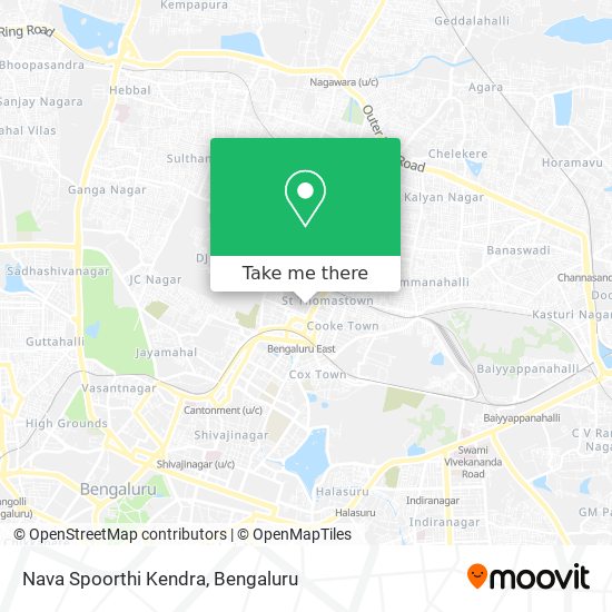 Nava Spoorthi Kendra map