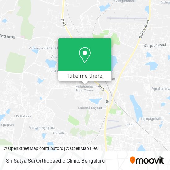 Sri Satya Sai Orthopaedic Clinic map