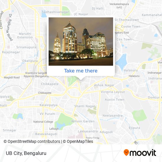 UB City map