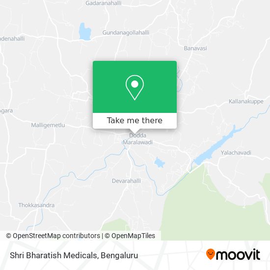 Shri Bharatish Medicals map