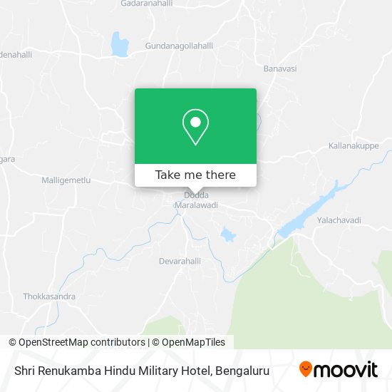Shri Renukamba Hindu Military Hotel map