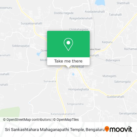 Sri Sankashtahara Mahaganapathi Temple map