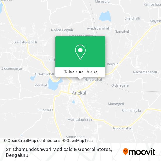 Sri Chamundeshwari Medicals & General Stores map