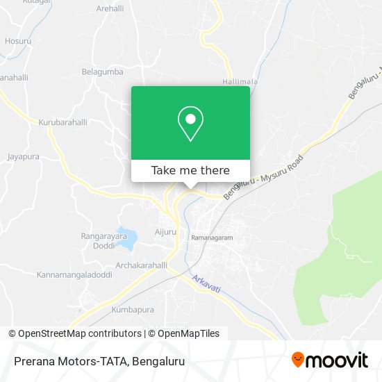 Prerana Motors-TATA map