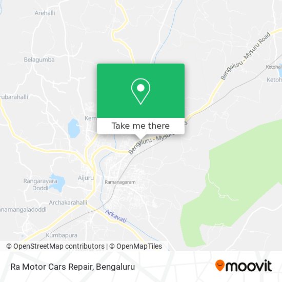 Ra Motor Cars Repair map