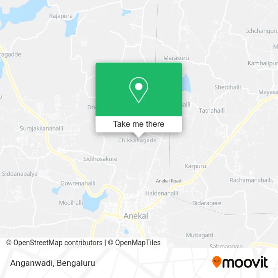 Anganwadi map