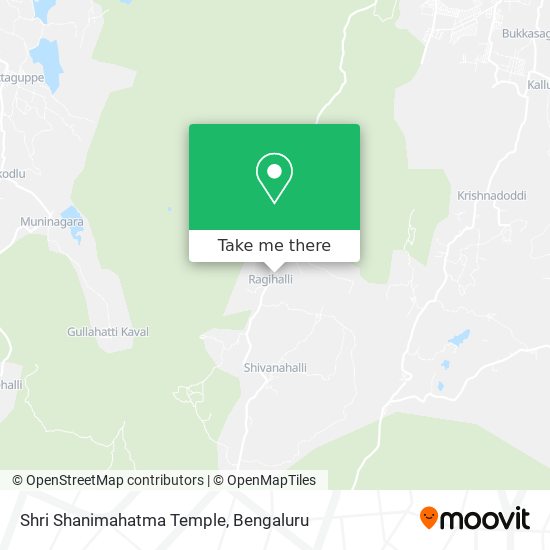 Shri Shanimahatma Temple map