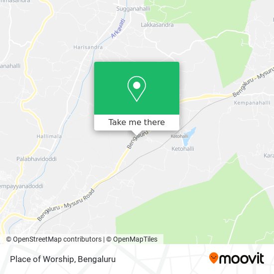 Place of Worship map