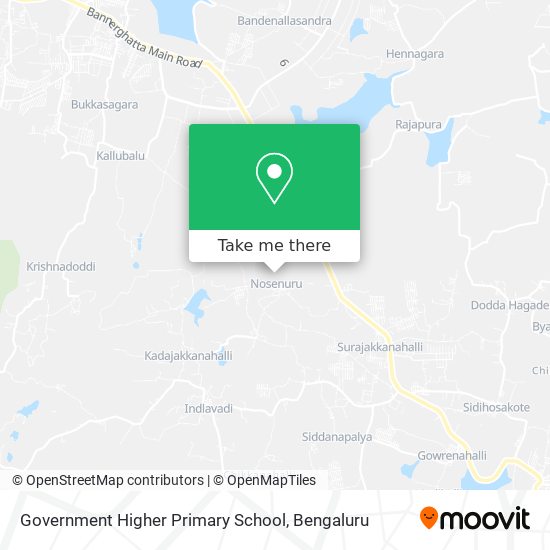 Government Higher Primary School map