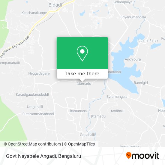 Govt Nayabele Angadi map