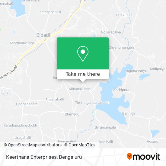 Keerthana Enterprises map