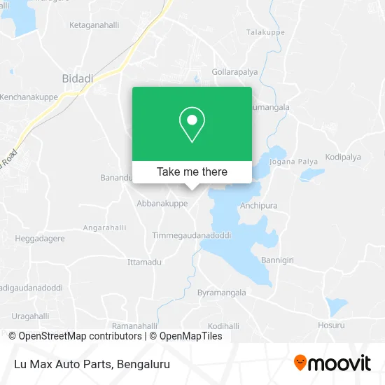 Lu Max Auto Parts map