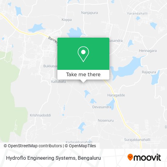 Hydroflo Engineering Systems map