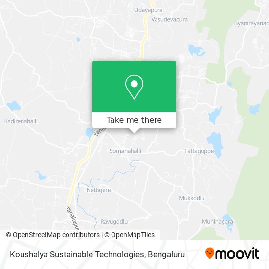 Koushalya Sustainable Technologies map