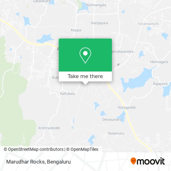 Marudhar Rocks map