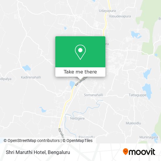 Shri Maruthi Hotel map