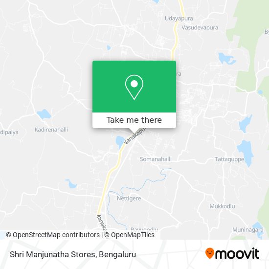 Shri Manjunatha Stores map