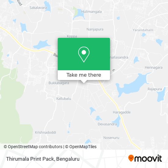 Thirumala Print Pack map