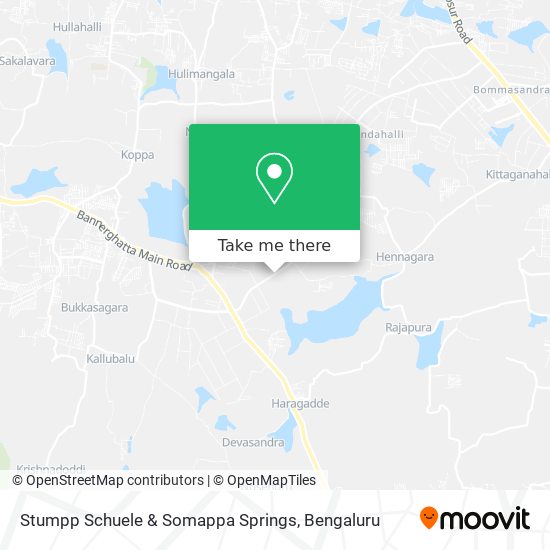 Stumpp Schuele & Somappa Springs map