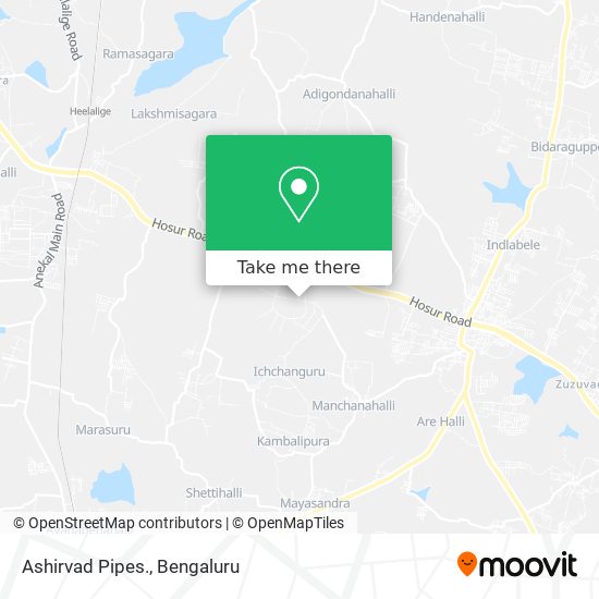 Ashirvad Pipes. map