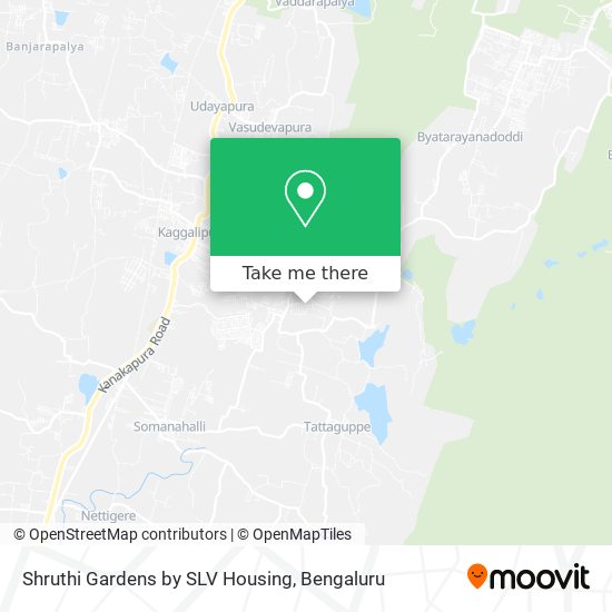 Shruthi Gardens by SLV Housing map