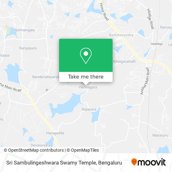 Sri Sambulingeshwara Swamy Temple map