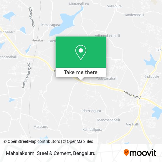 Mahalakshmi Steel & Cement map