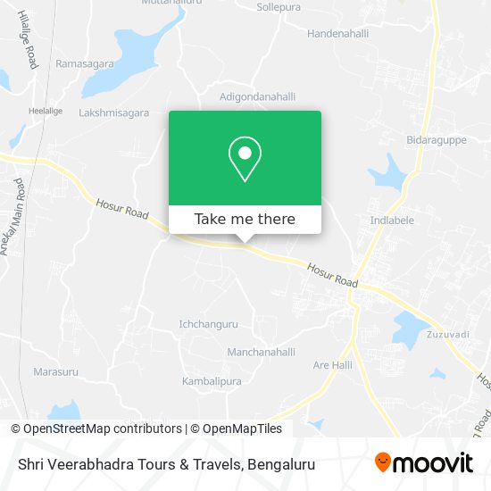 Shri Veerabhadra Tours & Travels map