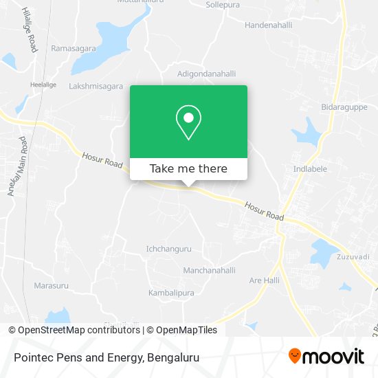 Pointec Pens and Energy map