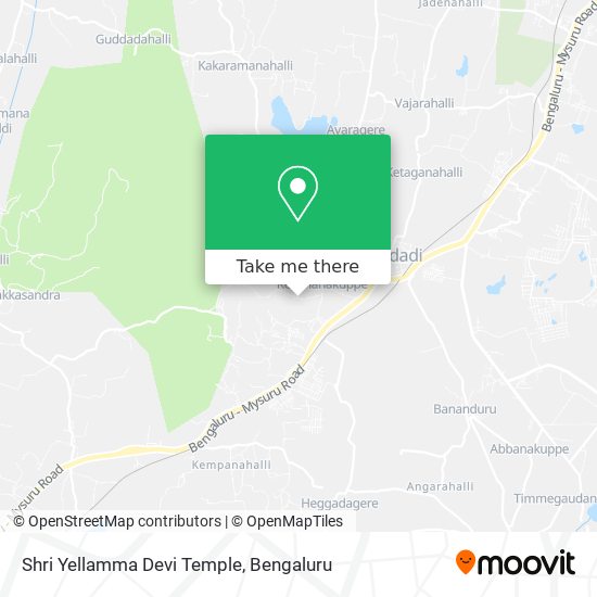 Shri Yellamma Devi Temple map