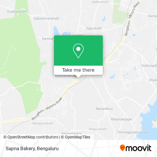 Sapna Bakery map