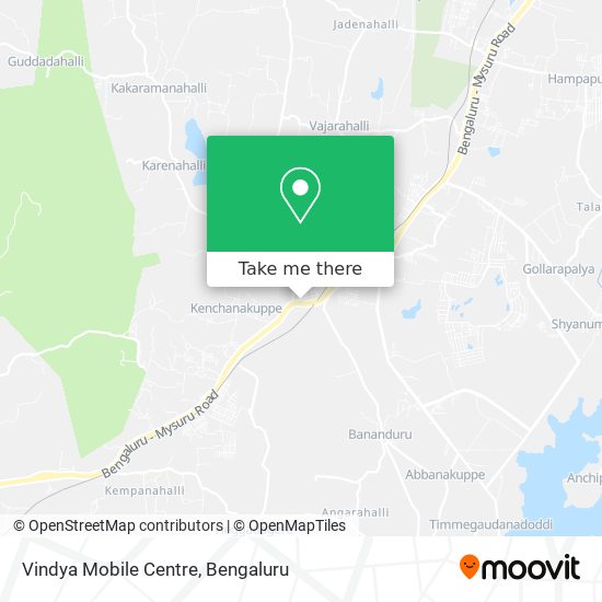 Vindya Mobile Centre map