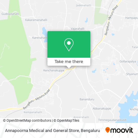 Annapoorna Medical and General Store map